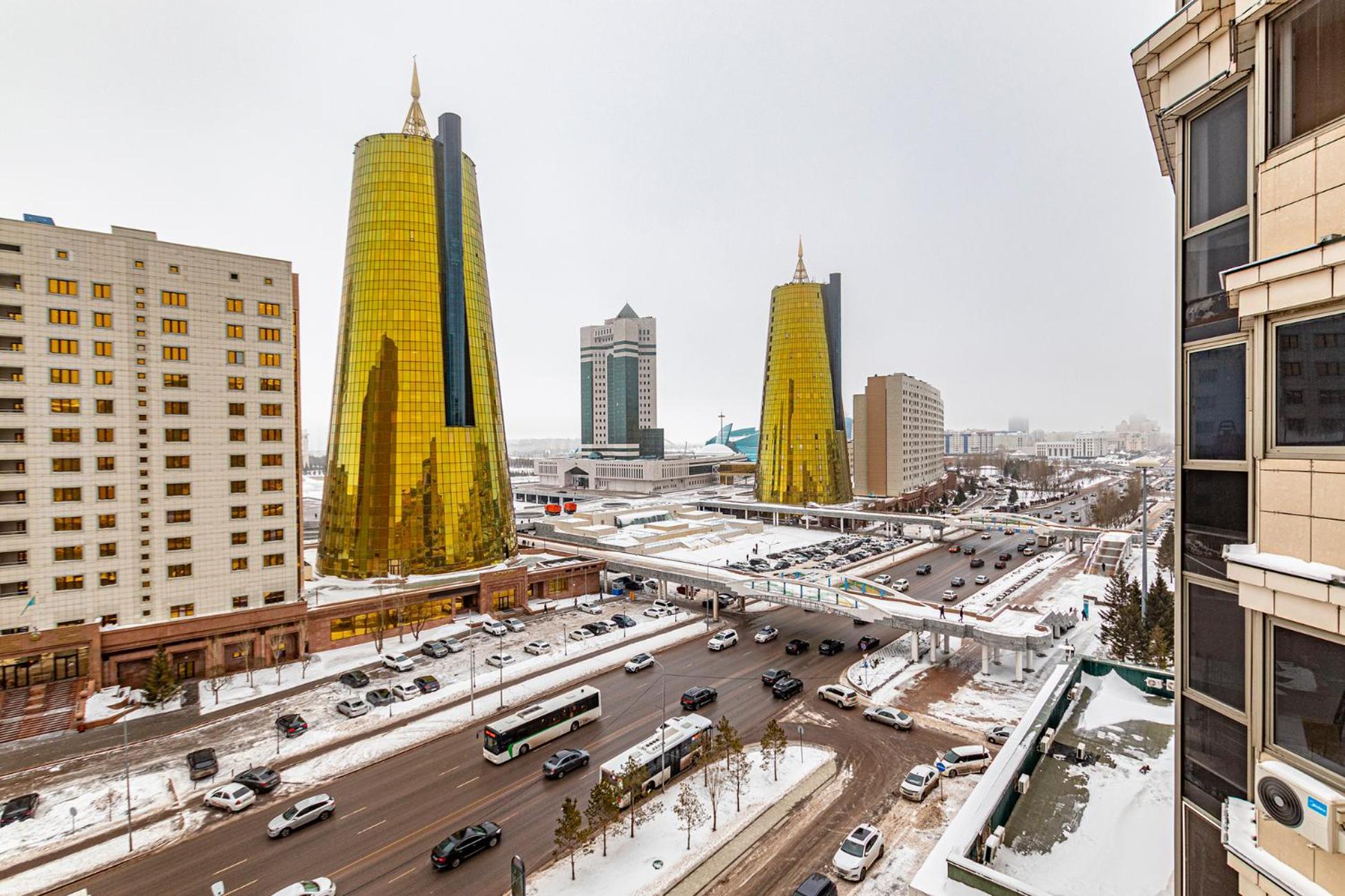 Апартаменты 2Day Apart У Байтерека Astana Zewnętrze zdjęcie